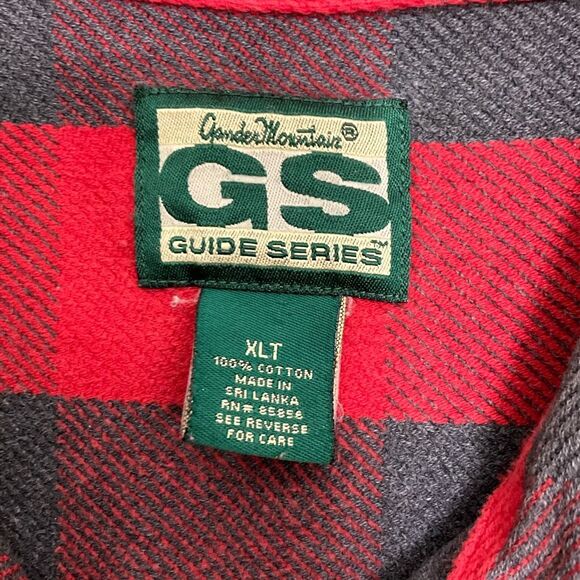 GANDER MOUNTAIN Guide Series heavy Flannel Shirt - Picture 3 of 3